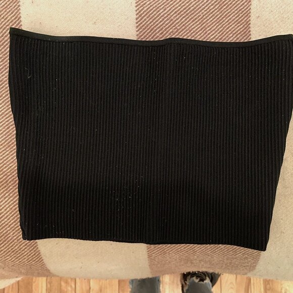 Babaton Sculpt Knit Cropped Tube Top - Picture 2 of 3